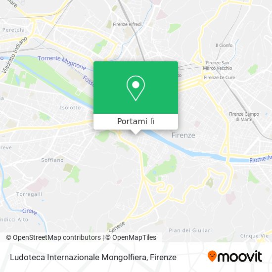 Mappa Ludoteca Internazionale Mongolfiera