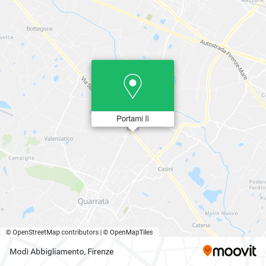 Mappa Modì Abbigliamento