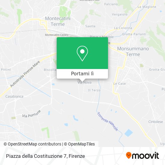 Mappa Piazza della Costituzione 7