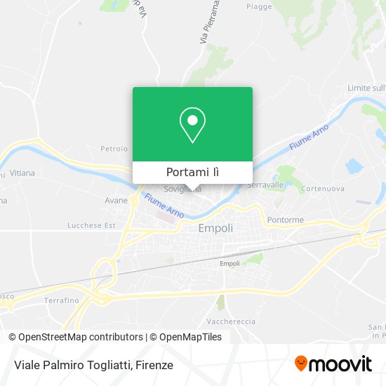 Mappa Viale Palmiro Togliatti