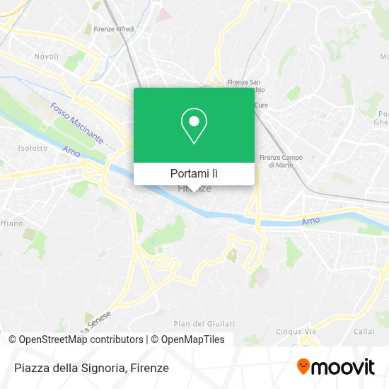 Mappa Piazza della Signoria