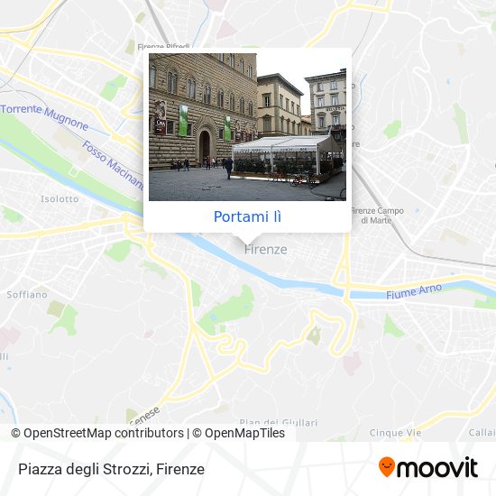 Mappa Piazza degli Strozzi