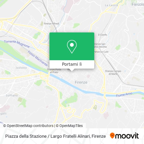 Mappa Piazza della Stazione / Largo Fratelli Alinari