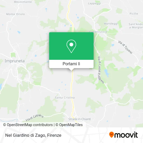 Mappa Nel Giardino di Zago