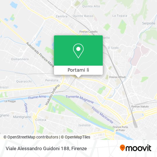 Mappa Viale Alessandro Guidoni  188