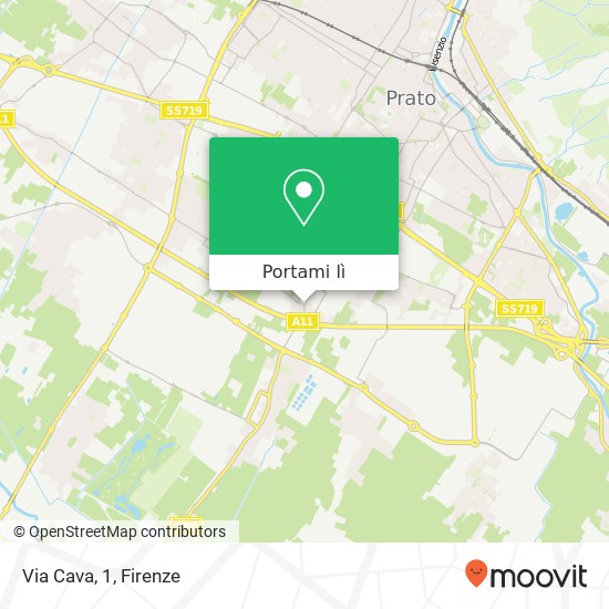 Mappa Via Cava, 1