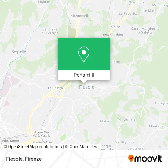 Mappa Fiesole