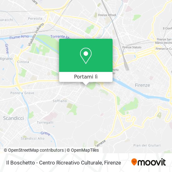 Mappa Il Boschetto - Centro Ricreativo Culturale