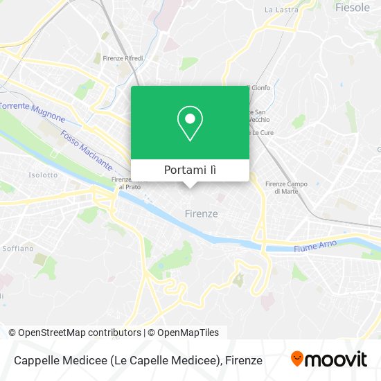 Mappa Cappelle Medicee (Le Capelle Medicee)