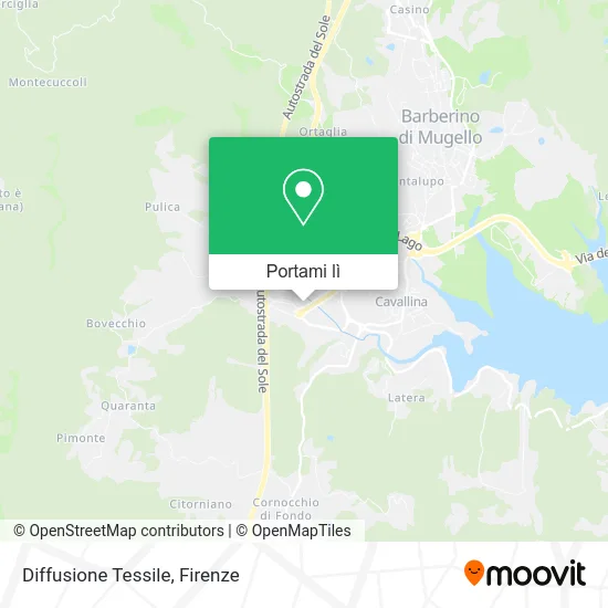 Mappa Diffusione Tessile