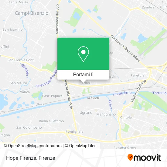 Mappa Hope Firenze