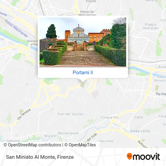 Mappa San Miniato Al Monte