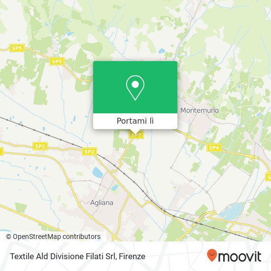 Mappa Textile Ald Divisione Filati Srl