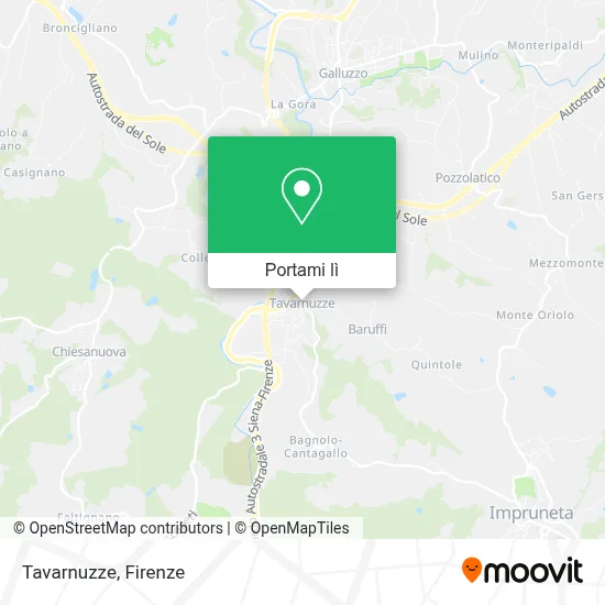 Mappa Tavarnuzze