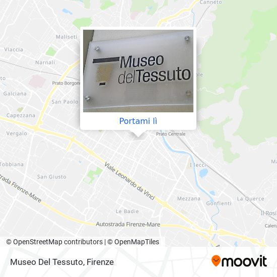 Mappa Museo Del Tessuto