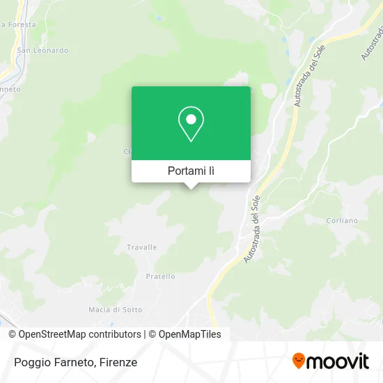 Mappa Poggio Farneto