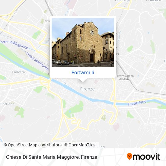Mappa Chiesa Di Santa Maria Maggiore