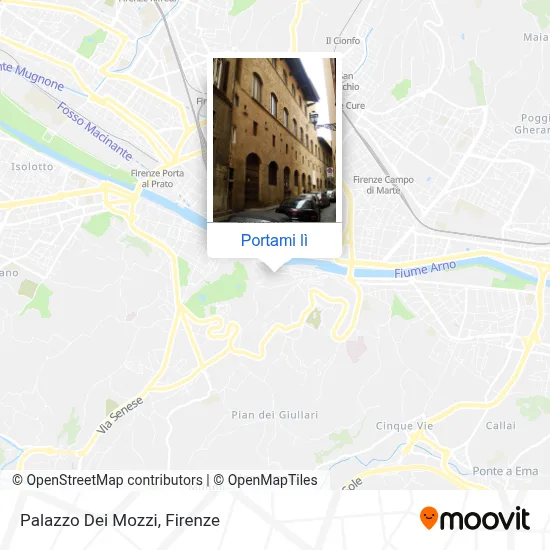 Mappa Palazzo Dei Mozzi