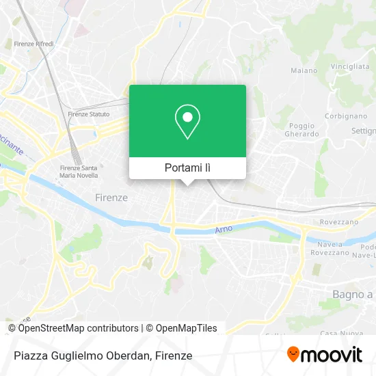 Mappa Piazza Guglielmo Oberdan