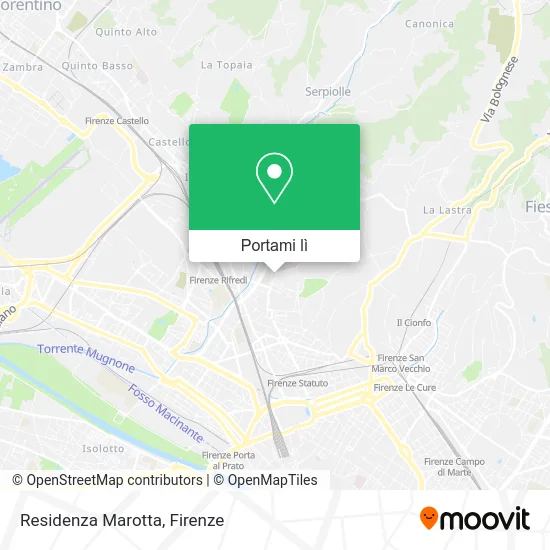 Mappa Residenza Marotta