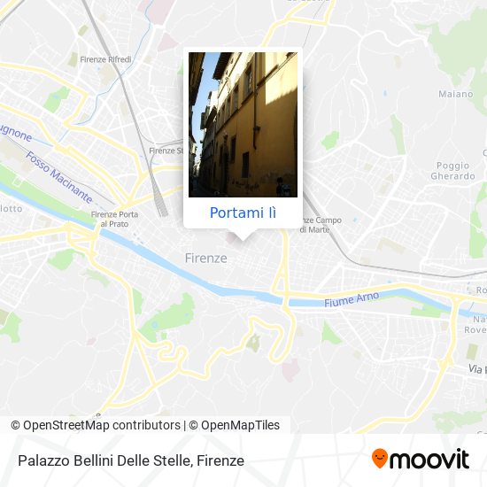 Mappa Palazzo Bellini Delle Stelle
