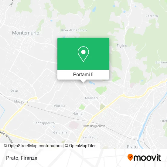 Mappa Prato