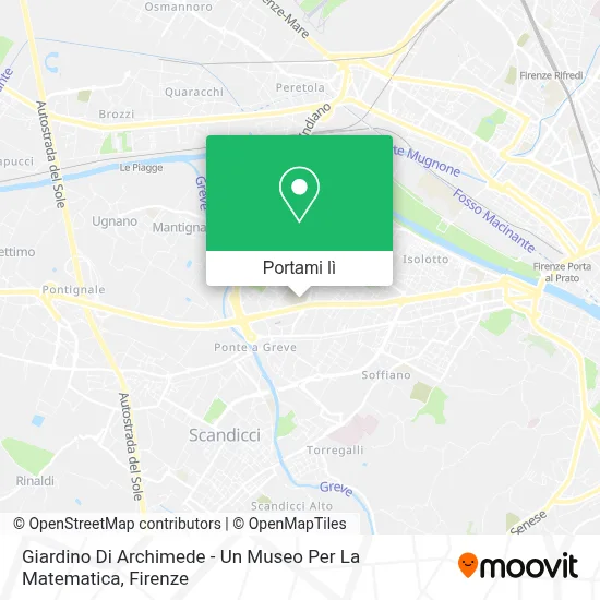 Mappa Giardino Di Archimede - Un Museo Per La Matematica