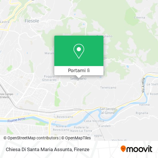 Mappa Chiesa Di Santa Maria Assunta