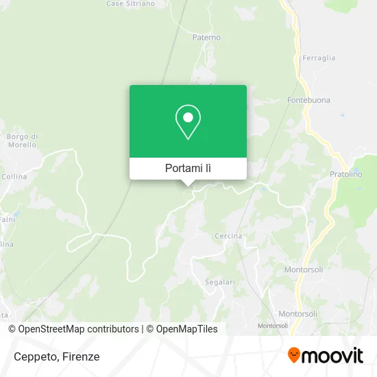Mappa Ceppeto