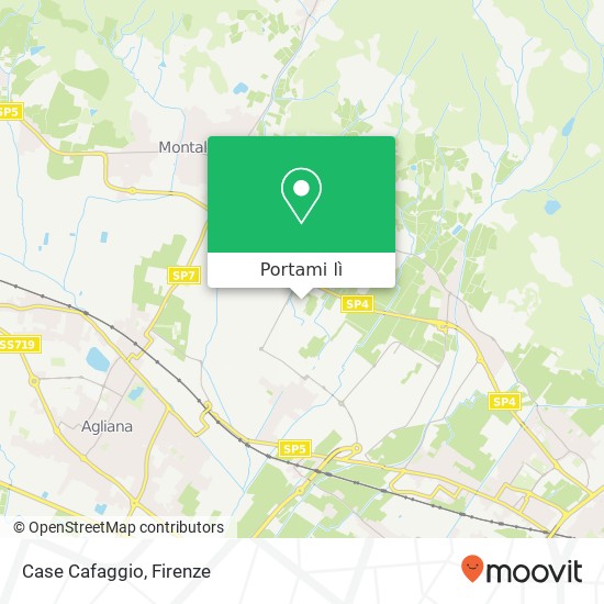 Mappa Case Cafaggio