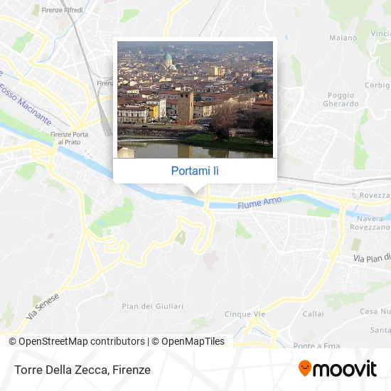 Mappa Torre Della Zecca