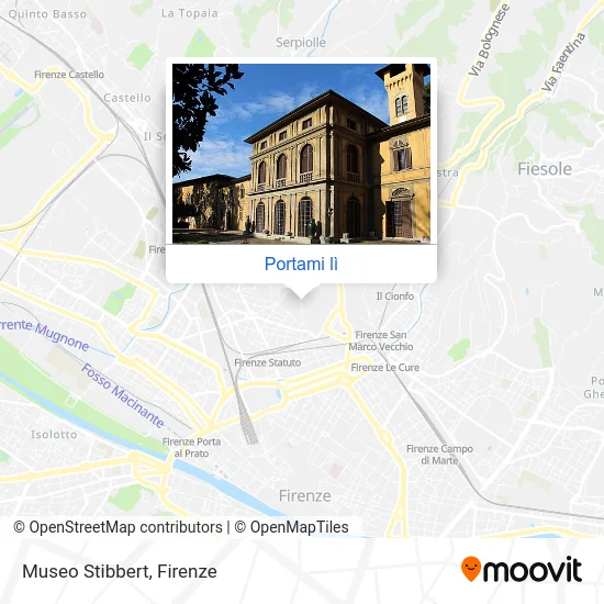 Mappa Museo Stibbert