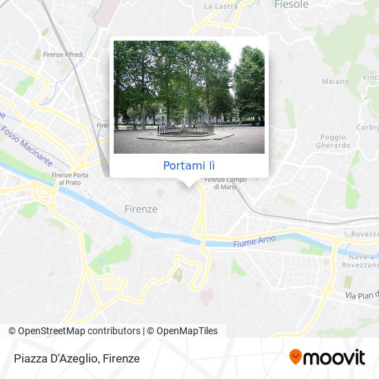 Mappa Piazza D'Azeglio