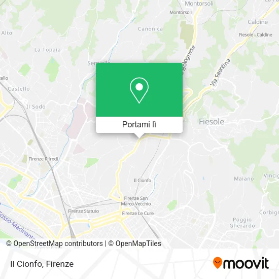 Mappa Il Cionfo