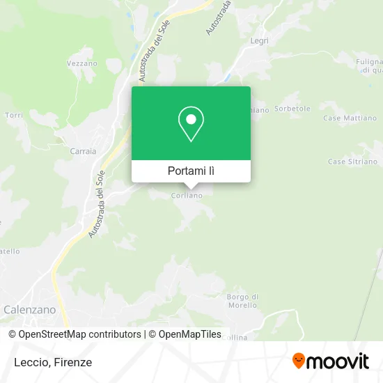 Mappa Leccio