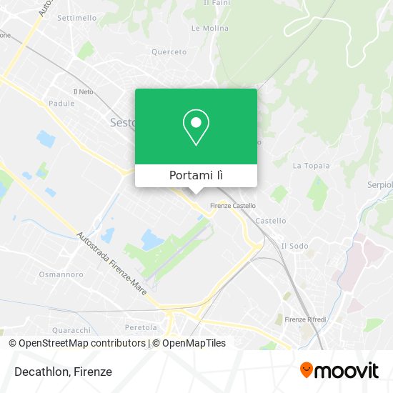 Mappa Decathlon