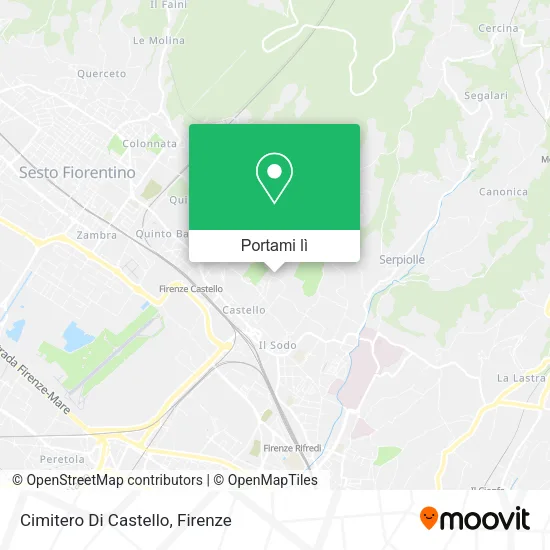 Mappa Cimitero Di Castello