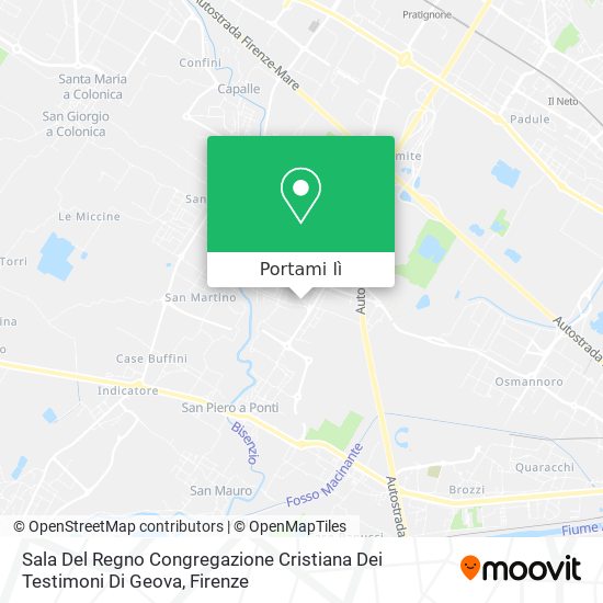 Mappa Sala Del Regno Congregazione Cristiana Dei Testimoni Di Geova