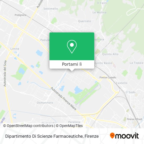 Mappa Dipartimento Di Scienze Farmaceutiche