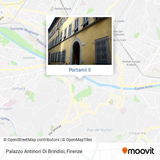 Mappa Palazzo Antinori Di Brindisi