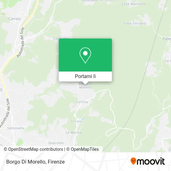 Mappa Borgo Di Morello