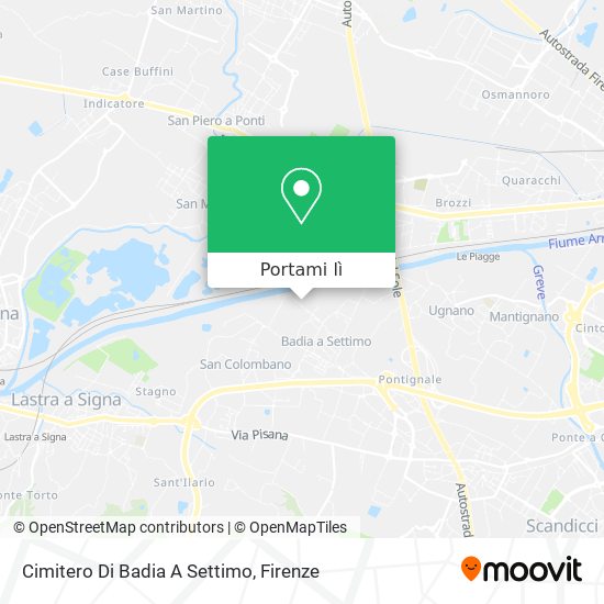 Mappa Cimitero Di Badia A Settimo