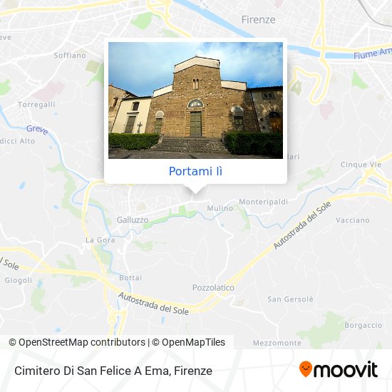 Mappa Cimitero Di San Felice A Ema