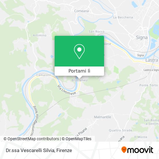 Mappa Dr.ssa Vescarelli Silvia