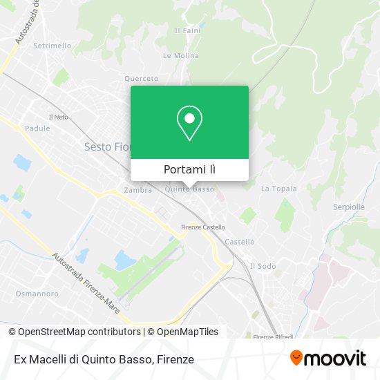 Mappa Ex Macelli di Quinto Basso