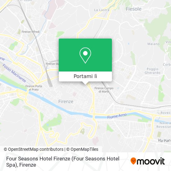 Mappa Four Seasons Hotel Firenze