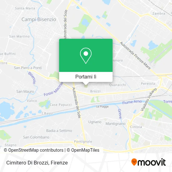 Mappa Cimitero Di Brozzi