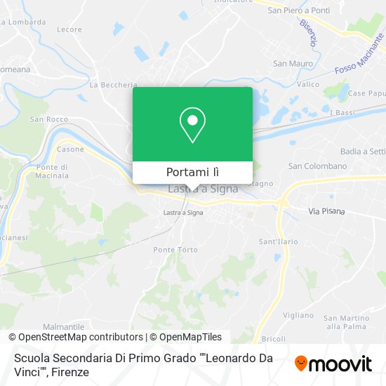 Mappa Scuola Secondaria Di Primo Grado ""Leonardo Da Vinci""