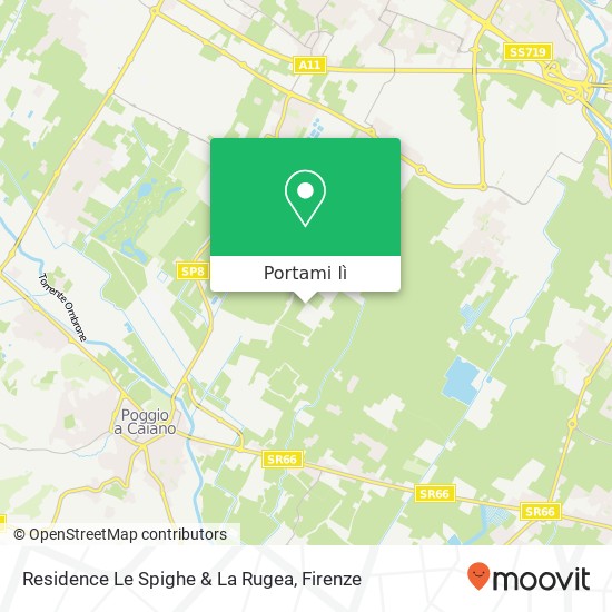 Mappa Residence Le Spighe & La Rugea