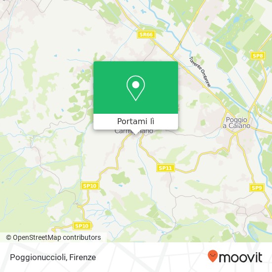 Mappa Poggionuccioli